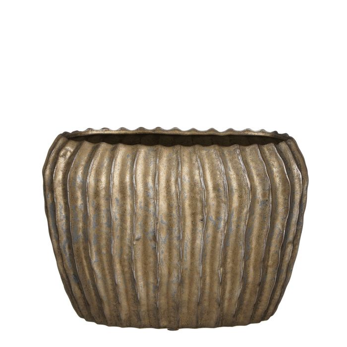 Noma pot oval bronze - h19xd28cm image