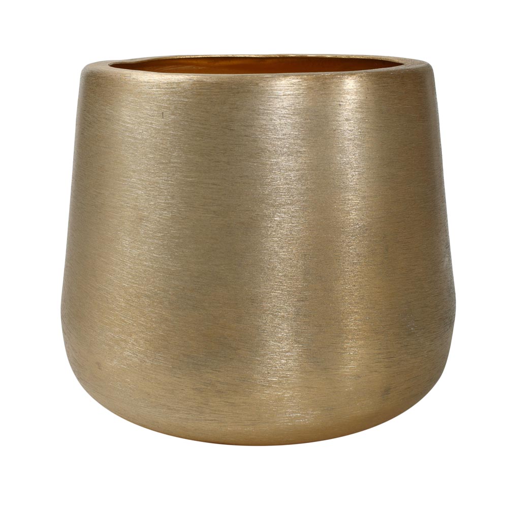 Keaton Gold brush alu sheet pot round S image