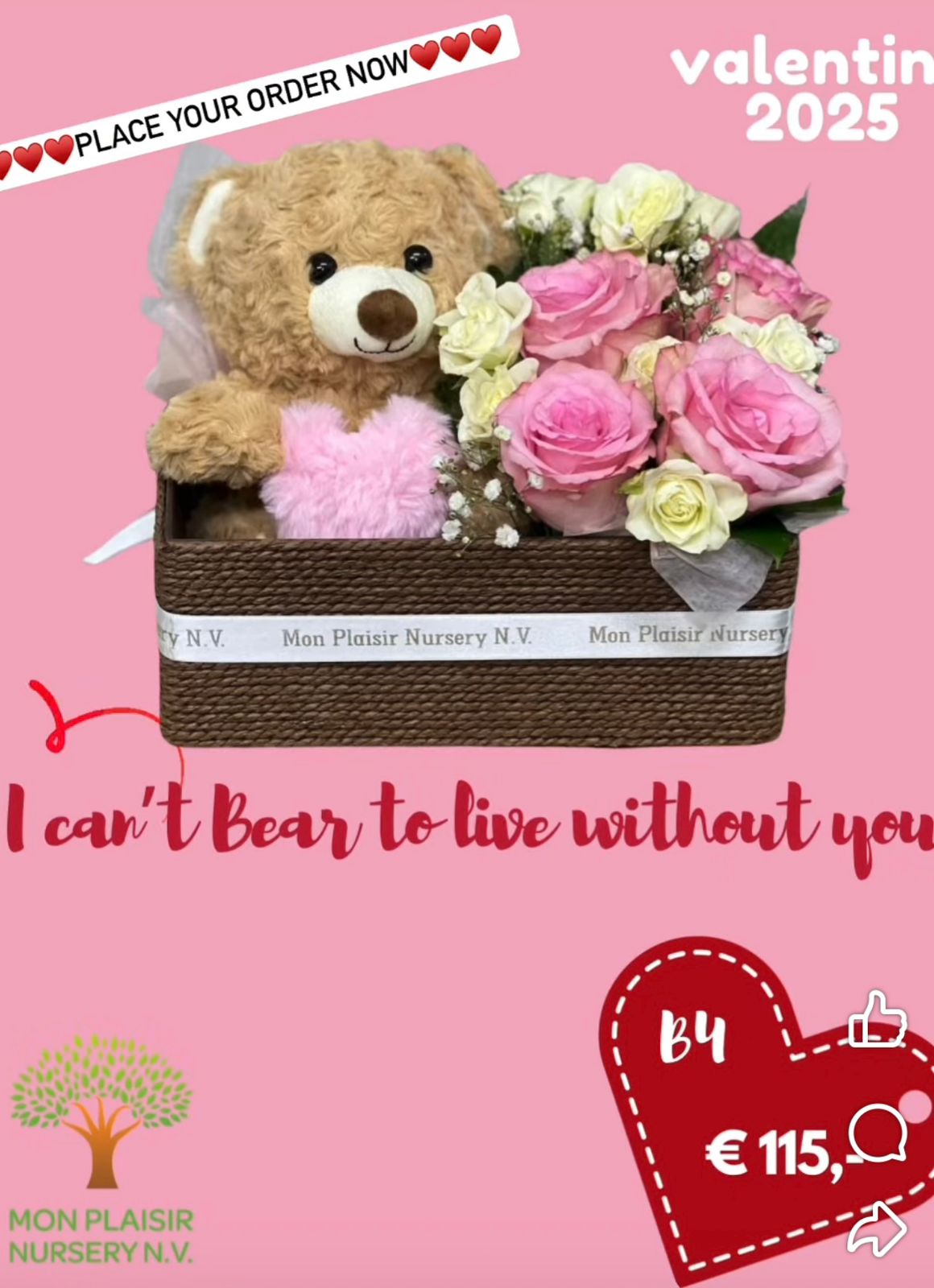 I CANT BEAR TO LIVE WITHOUT YOU image