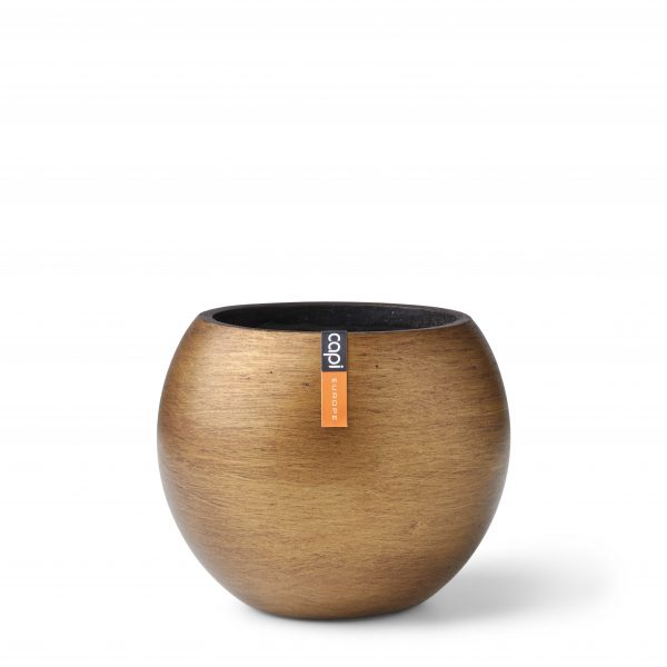 Vase ball Retro 12L / 28x26 gold image